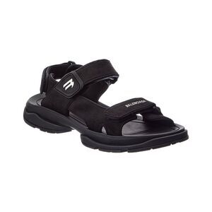 Balenciaga Tourist Sandal, Black